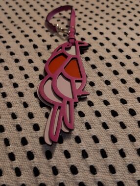 Kate Spade Parrot Bag Charm